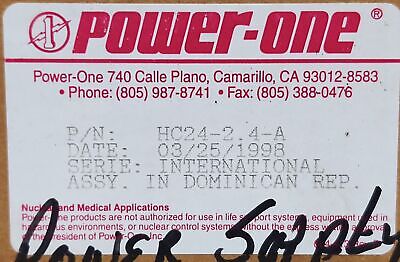 Power-One HC24-2.4-A 24V 2.4A Power Supply