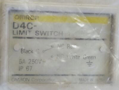 Omron D4C-1402 Precision Limit Switch