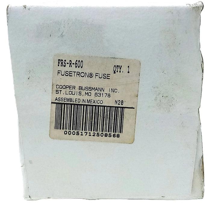Bussmann FRS-R-600 600VAC/300VDC 600 A RK5 Time-Delay Current-Limiting Fuse