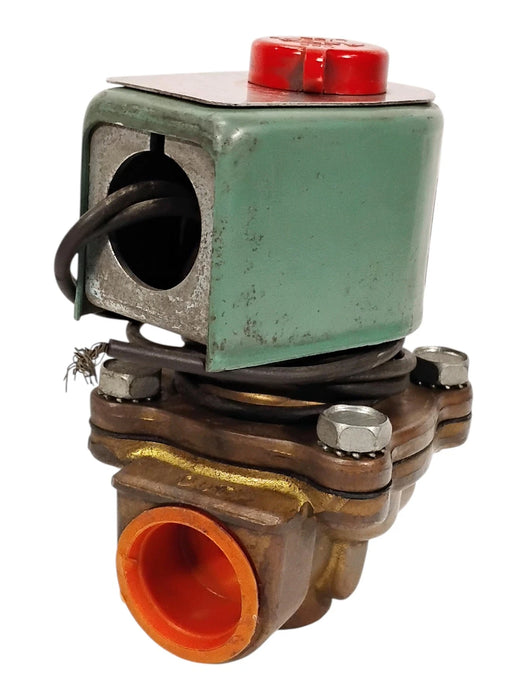 ASCO 8210D95 100 psi 3/4 in 2NC Solenoid Valve w/ 110/120 V AC Coil