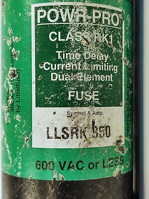 Littelfuse LLSRK-350 POWR-PRO 600 V 350 A RK1 Current-Limiting Time-Delay Fuse