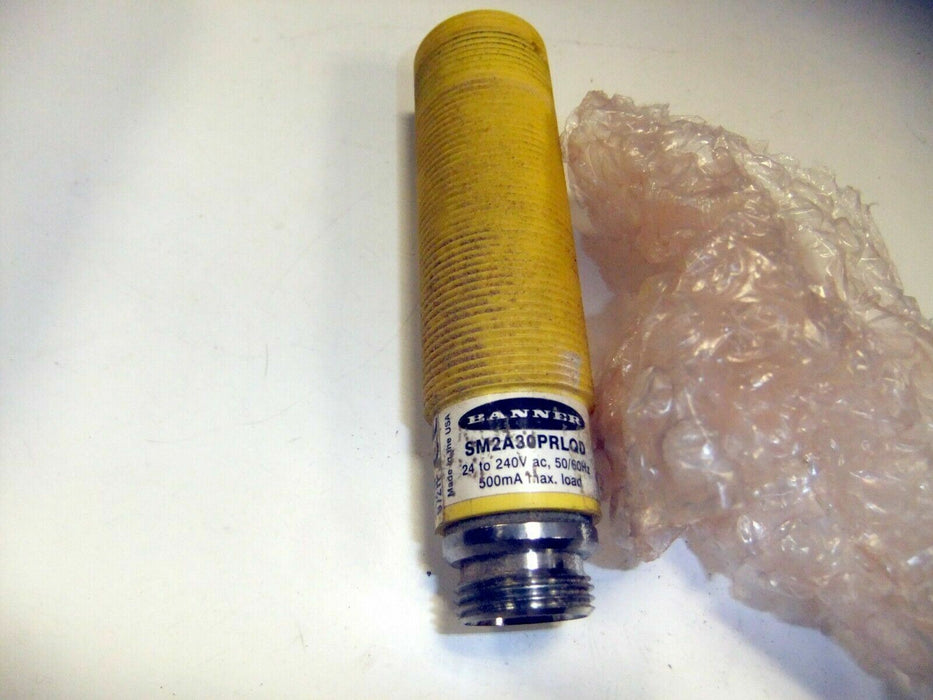 Banner Engineering Photoelectric Switch 27298 Barrel Receiver SM2A30PRLQD