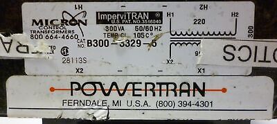 Micron Industries B300-3329-5 imperviTRAN Transformer