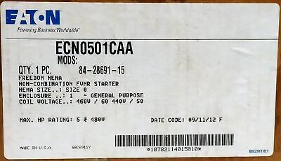 Eaton ECN0501CAA Non-Combination Starter