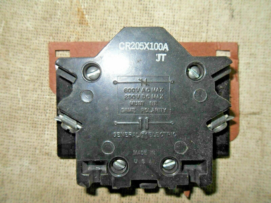 GE CR205X100A AUXILIARY CONTACT KIT