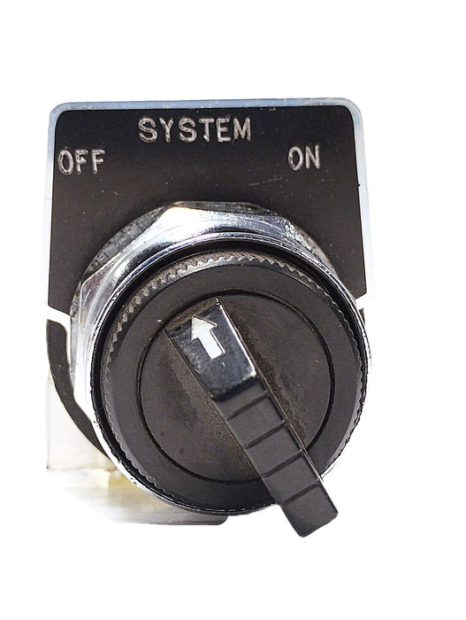 Square D 9001KS11BH2 2-Position Selector Switch w/ Two 9001KA1 Contact Blocks