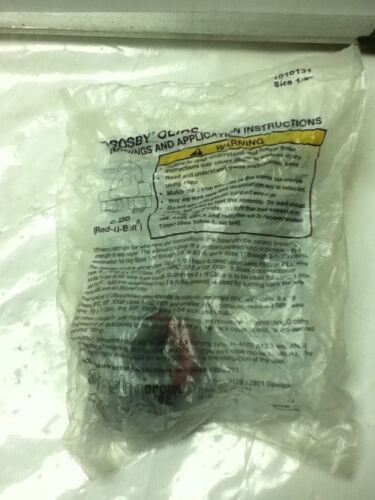 Crosby G-450 Red Clamp 1/2"