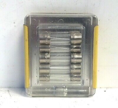 Bussmann GMA-2.5A 2.5 A 250 V Fast Acting Glass Fuse - Qty. 15