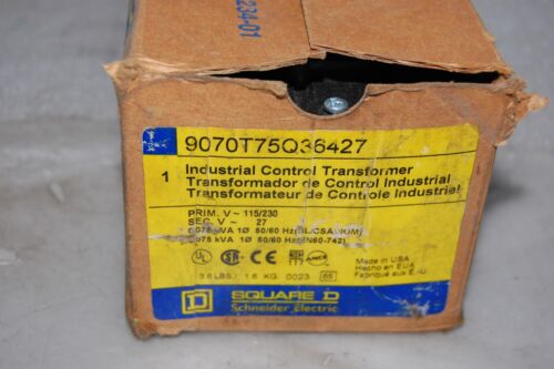 Square D Transformer Control 9070T75Q36427