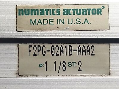 ASCO F2PG02A1BAAA2 Pneumatic Actuator