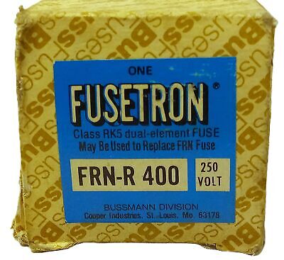 Bussmann FRN-R-400 250 V AC 400 A Class RK5 Current Limiting Time-Delay Fuse