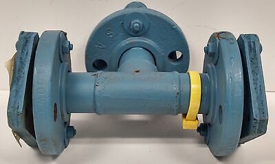 Dow Chemical 1x1x1-PTFE 150 STL Tee w/L00 Flanged Tee