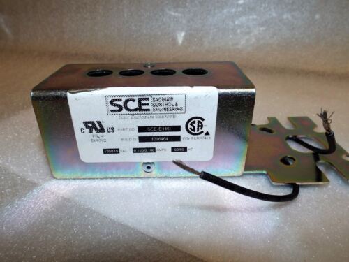 SAGINAW INTERLOCK ELECTRICAL 115V 0.100/0.63AMP 115HZ E115I