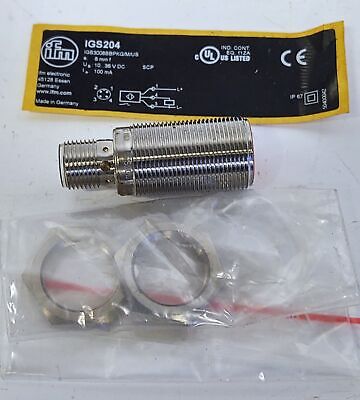 IFM EfectorIGB3008BBPKG/M US-104-DPS IGS204 Inductive Proximity Sensor