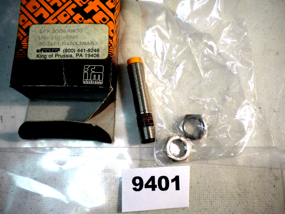 IFM Efector Proximity Switch IFK3004ANOGUS-100-DNS