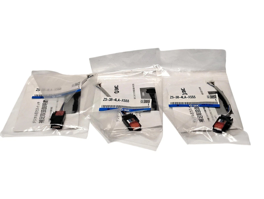 SMC ZS-39-4LA-X555 PLC Cable for Pneumatic Cylinders