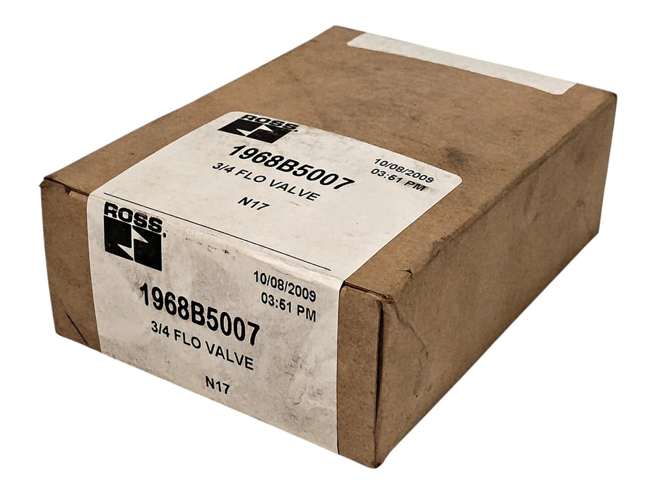 Ross 1968B5007 5-150 psig Manual Flow Control Valve w/ 3/4 in NPT Ports