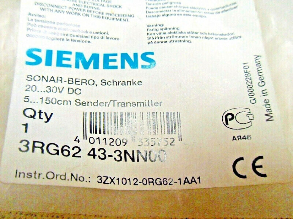 Siemens 3RG62 43-3NN00 Sensor