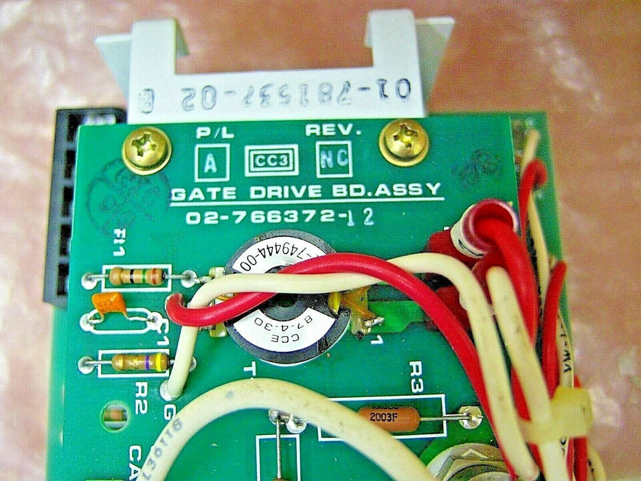 Emerson Gate Drive Assembly Board 02-766372-12
