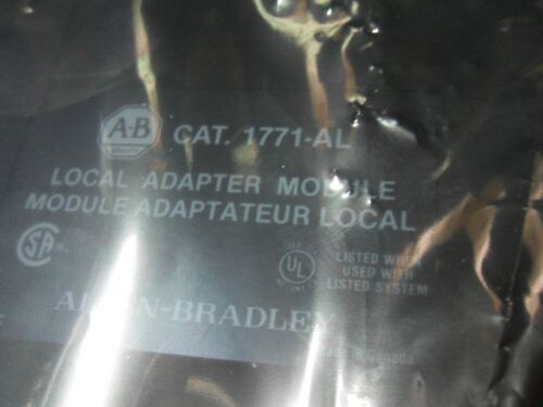 1 Allen-Bradley 1771-AL ADAPTER MODULE
