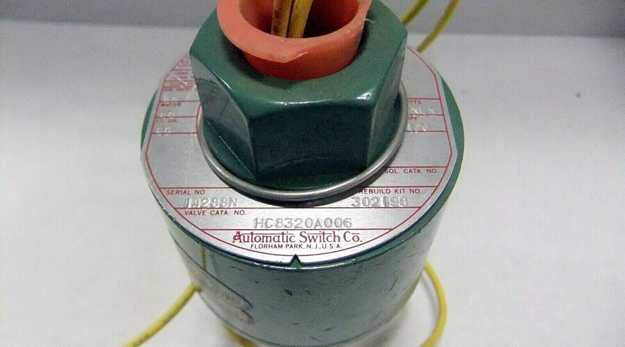 ASCO Valve 125DC HC8320A006