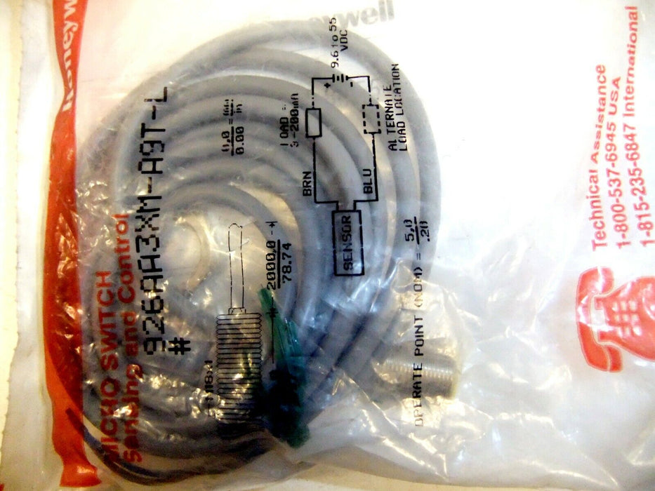 Honeywell 926AA3XM-A9T-L Proximity Switch