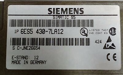 Siemens 6ES5 430-7LA12 Input Module