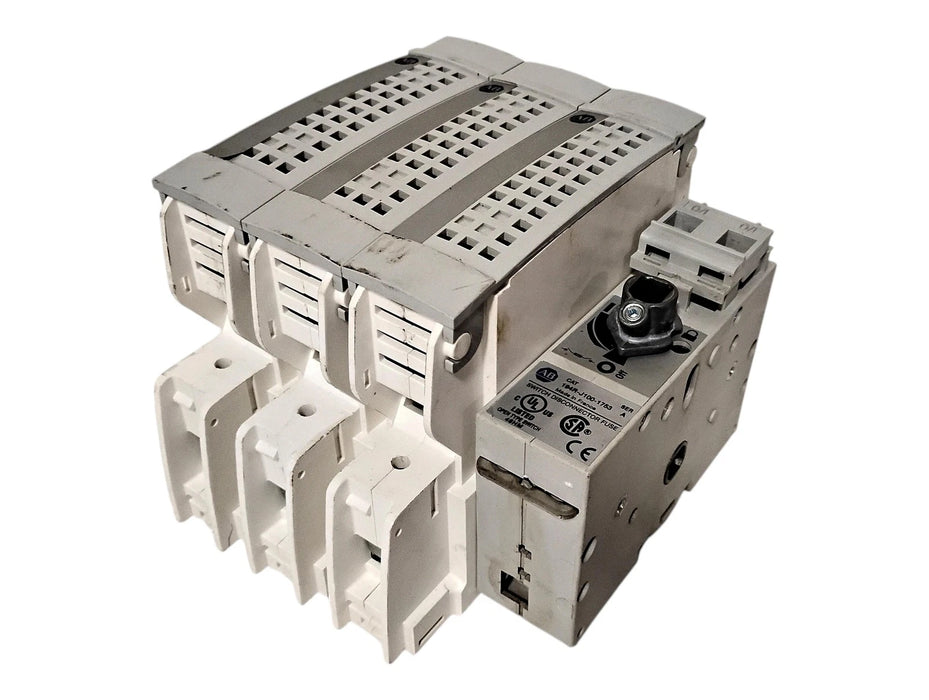 Allen-Bradley 194R-J100-1753 Ser A 600 V 100 A Fused Disconnect Switch