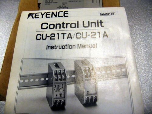 Keyence Photoelectic Control CU-21A