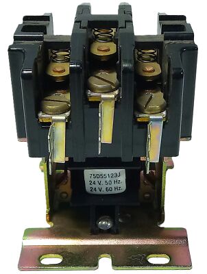Furnas 42BE35AJ 600 V AC 30 A 3 Pole Definite Purpose Contactor w/ 24 V AC Coil