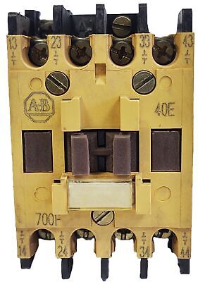 Allen-Bradley 700-F400A1 10A Industrial Control Relay with 110/120V 50/60Hz Coil