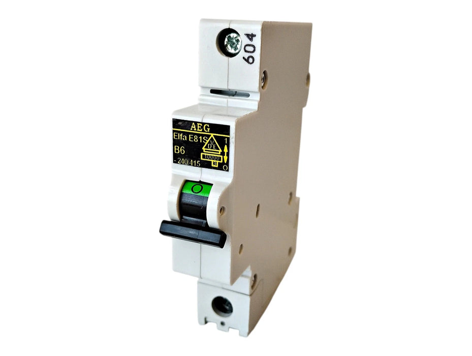 AEG ME81S-B6 6 A ELFA Miniature Circuit Breaker