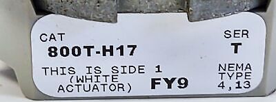 Allen-Bradley 800T-H17 Maintained Extended Knob Lever Selector Switch Actuator