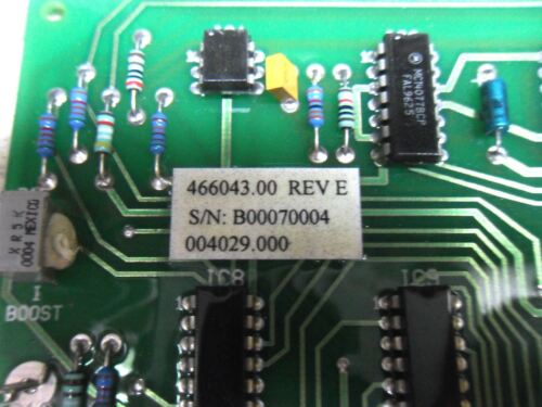 Robicon 466043 Control Card