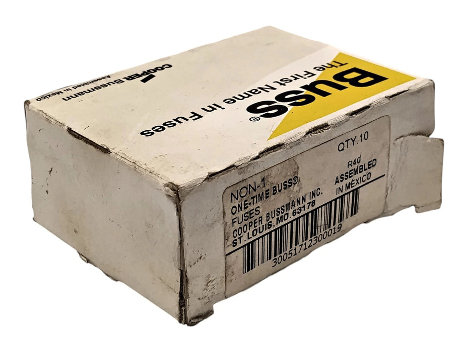 Bussmann NON-1 250 V AC 1 A One-Time Non-Current-Limiting Fuses
