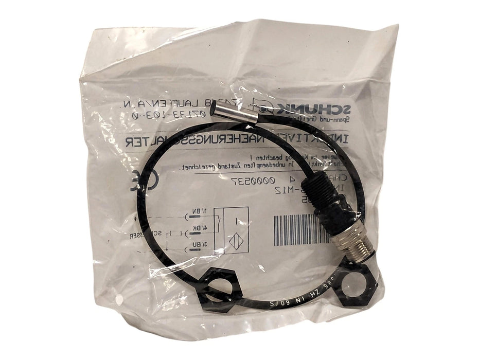 Schunk IN 60-S-M12 10-30 V DC Inductive Proximity Sensor