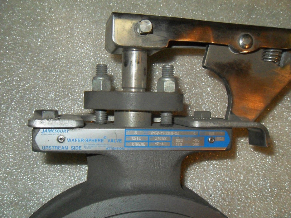 Jamesbury 815W-11-22HB-XZ Wafer-Sphere Valve