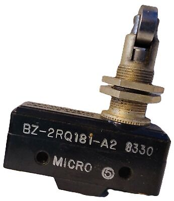 Honeywell BZ-2RQ181-A2 125/250/480 V 15 A Limit Switch Roller Plunger - Lot of 3