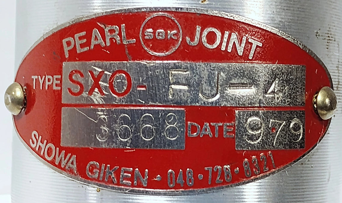 Showa Giken SXO-FJ-4 Pearl Joint Rotary Union