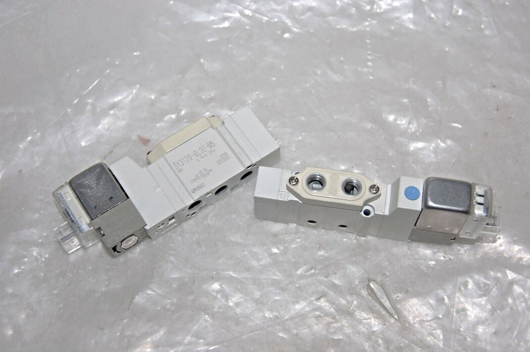 SMC SY3120-6L0Z-M5 Solenoid Valve Lot Of 2