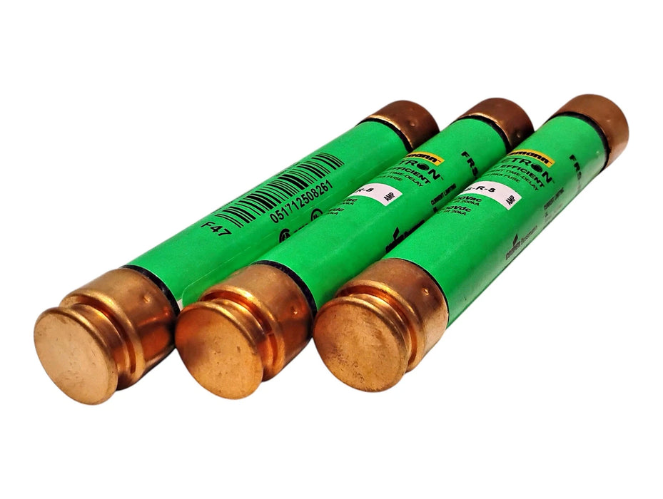Bussmann FRS-R-8 600VAC/300VDC 8 A Class RK5 Current-Limiting Time-Delay Fuses