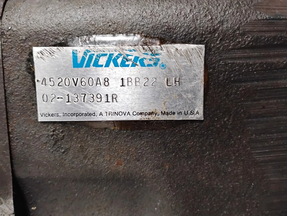 Vickers 4520V60A8 1BB22 LH 4520V60A8-1BB22L Double Hydraulic Vane Pump