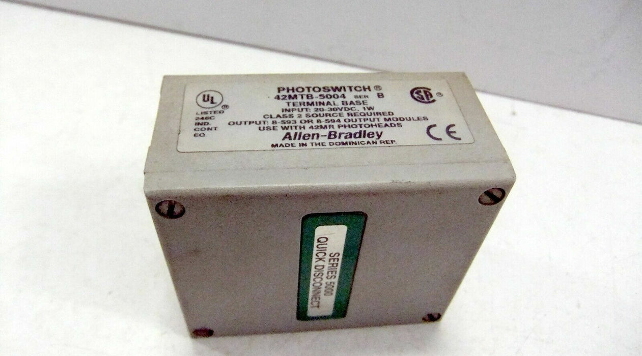 Allen-Bradley Photoswitch Terminal Base 42MTB-5004