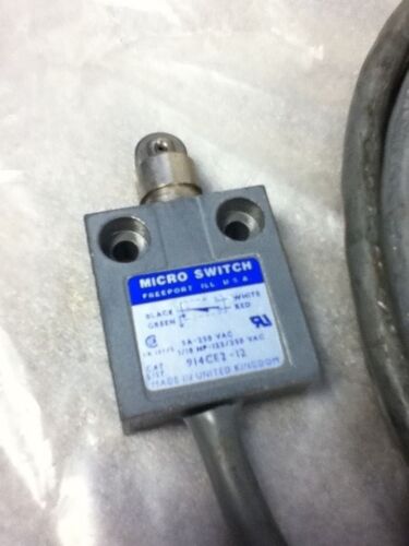 MICRO SWITCH 914CE2-12 SWITCH