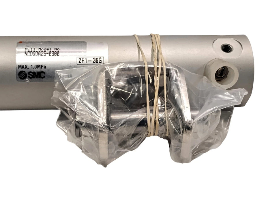 SMC NCDGDA25-0300 1.0 MPa Double-Acting Pneumatic Cylinder w/ 3 in Stroke
