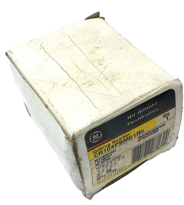 GE CR104PBM01R5 1 NC Non-illuminated Pushbutton w/ No Button Head
