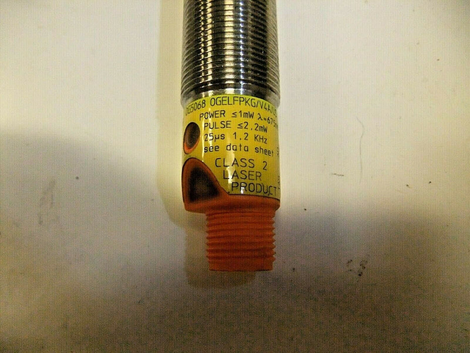 IFM Efector Photoelectric Sensor OG5068 OGELFPKG/V4A/US-100
