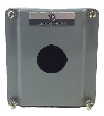 Allen-Bradley 800T-1TZ Ser M Single Push Button Enclosure
