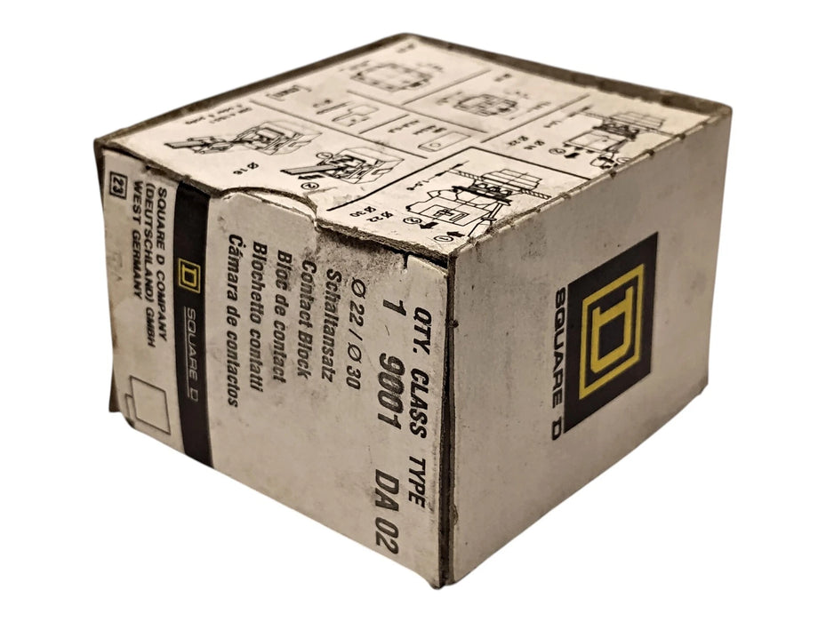 Square D 9001-DA02 690 V AC 16 A 1 NC Contact Block