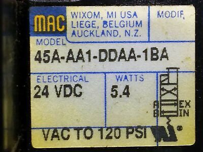 Mac Valve Inc 8 Station Valve Assembly
